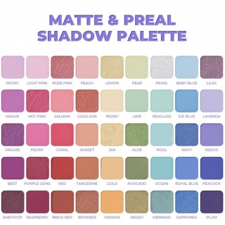 BEAUTY GLAZED - 45色春季最愛眼影盤